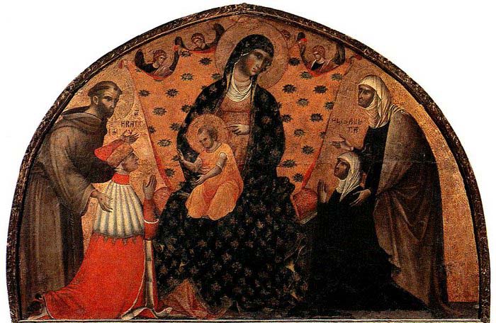 Doge Francesco Dandolo and his Wife Presented to the Madonna